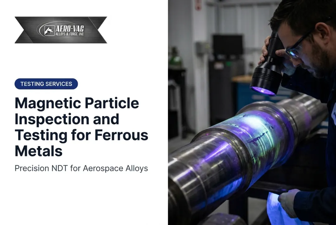 Magnetic Particle Inspection and Testing for Ferrous Metals