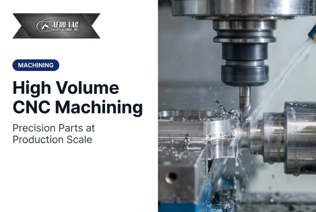 High Volume CNC Machining: Precision Parts at Production Scale