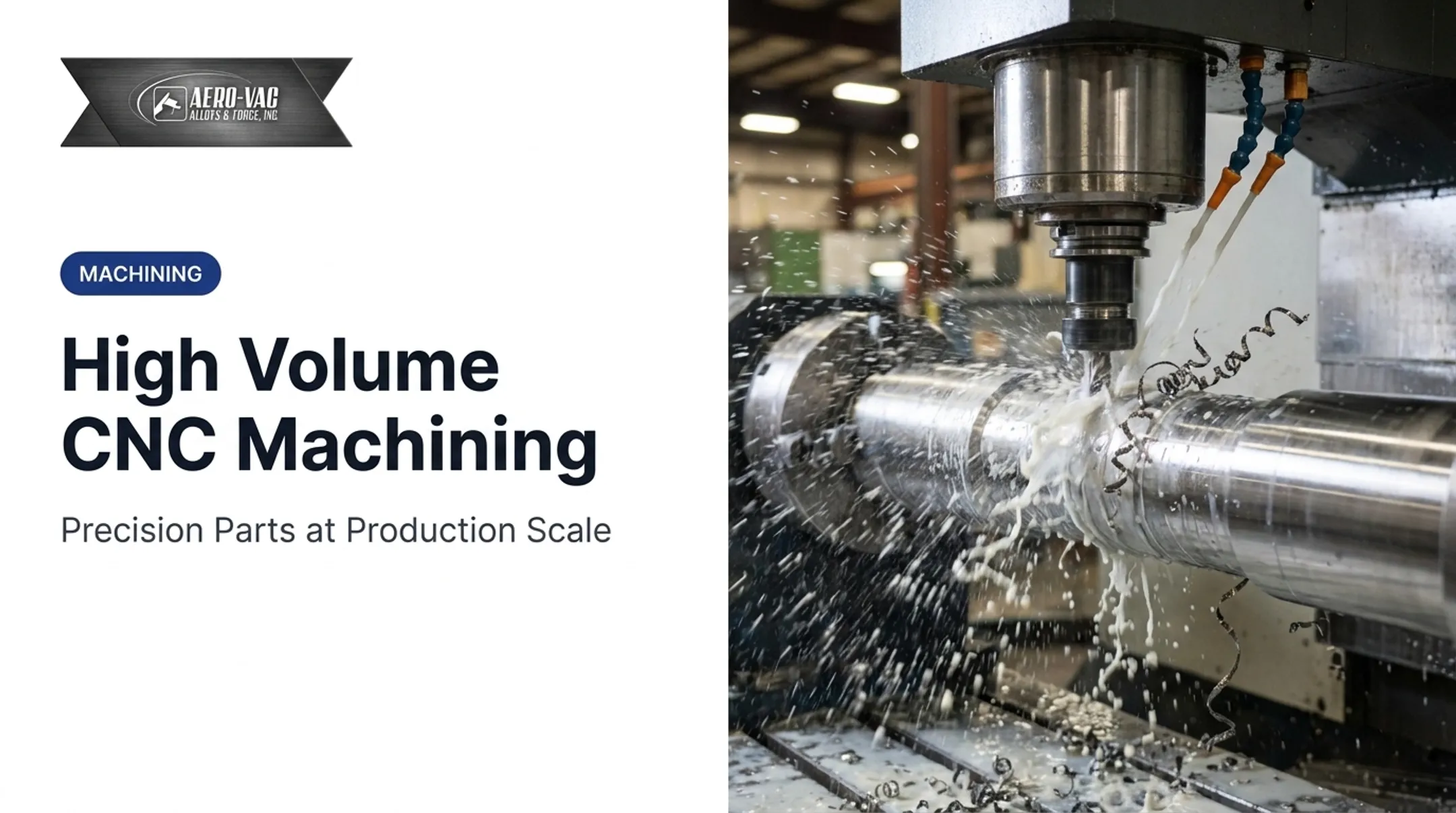 High Volume CNC Machining