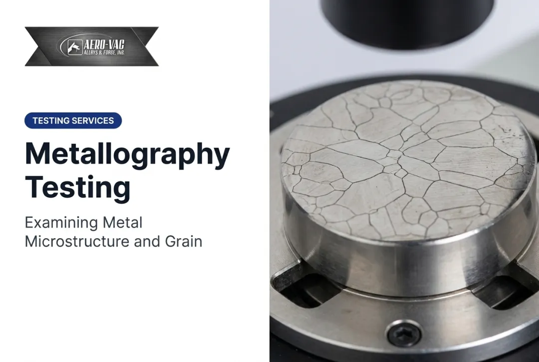 Metallography Testing: Examining Metal Microstructure and Grain