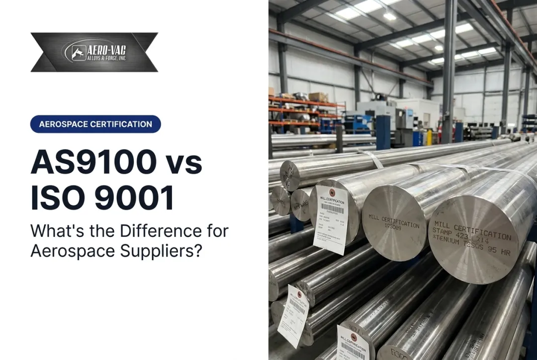 AS9100 vs ISO 9001: What's the Difference for Aerospace Suppliers?