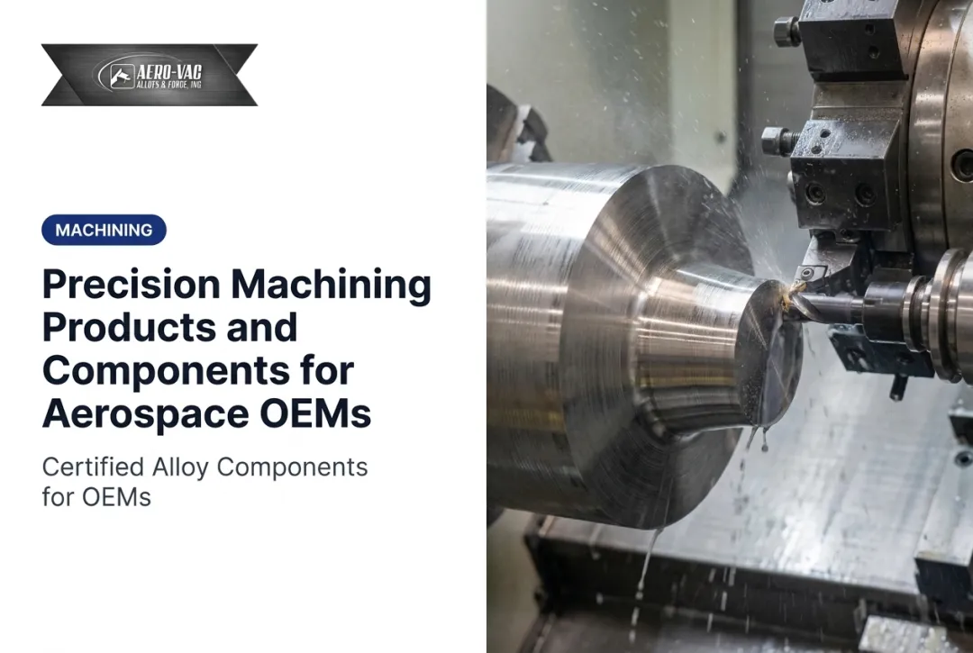 Precision Machining Products and Components for Aerospace OEMs