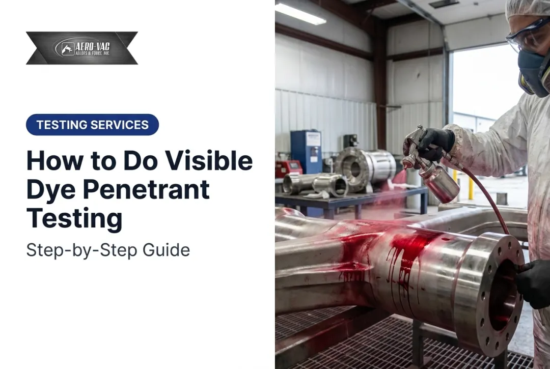 How to Do Visible Dye Penetrant Testing: Step-by-Step Guide
