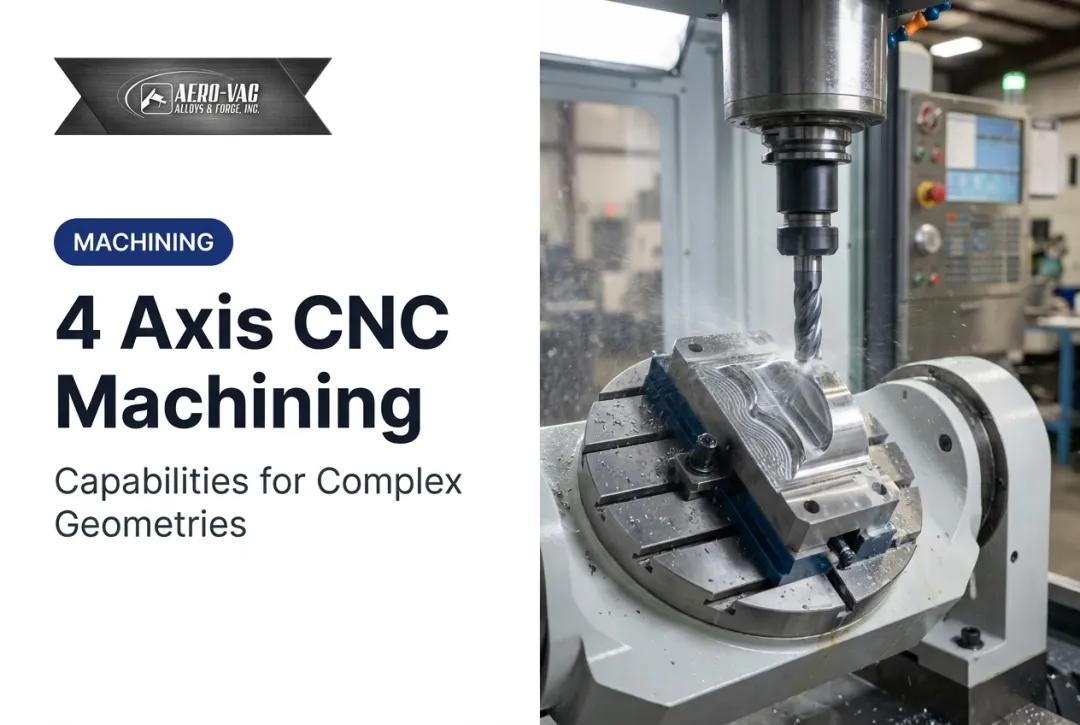 4 Axis CNC Machining: Capabilities for Complex Geometries