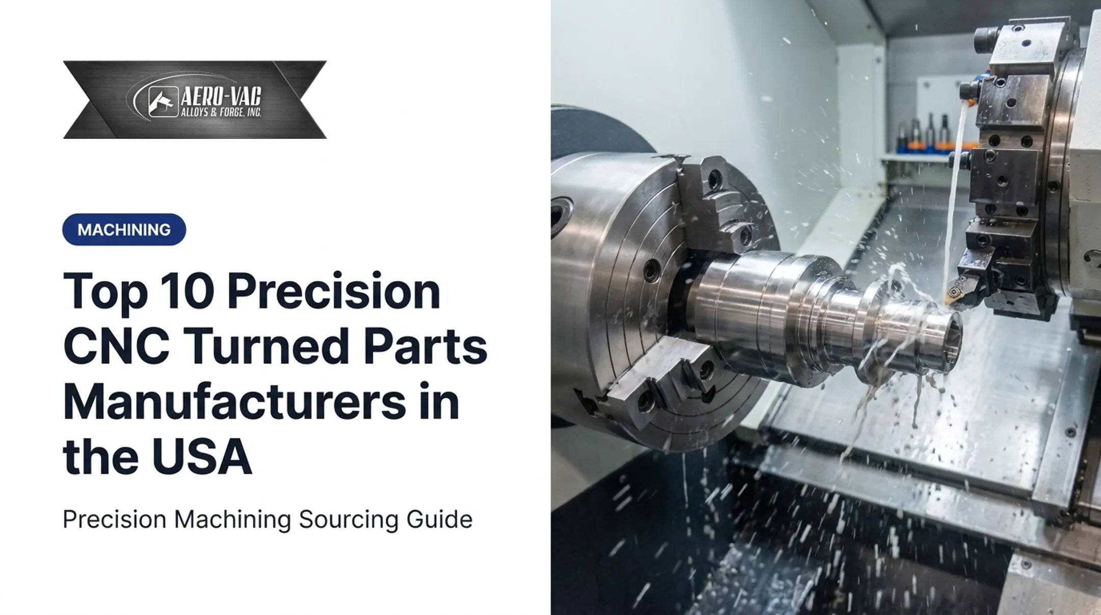 Top 10 Precision CNC Turned Parts Manufacturers in the USA