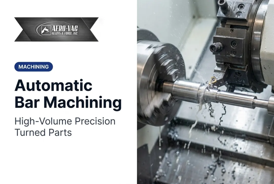 Automatic Bar Machining: High-Volume Precision Turned Parts