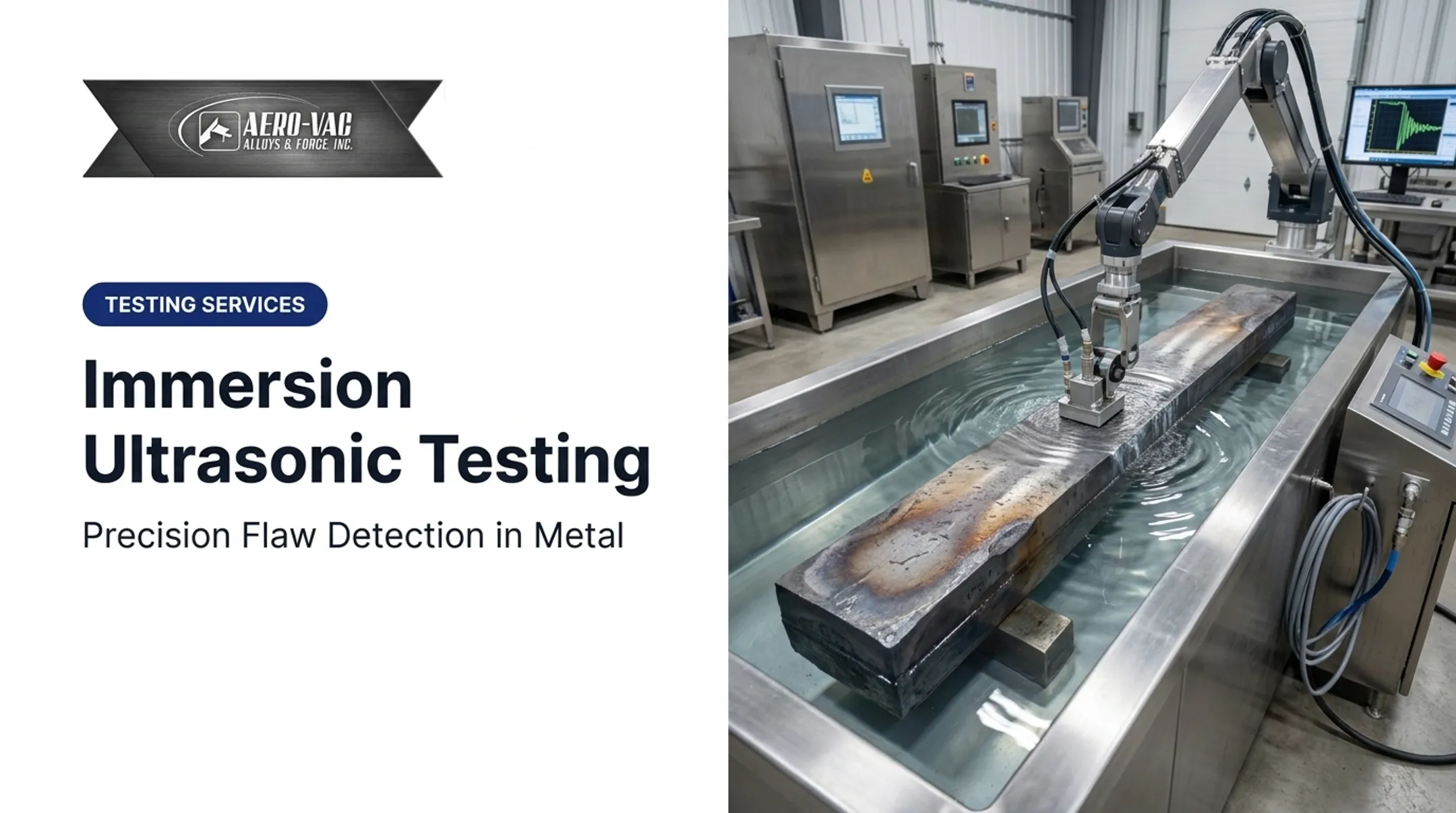Immersion Ultrasonic Testing