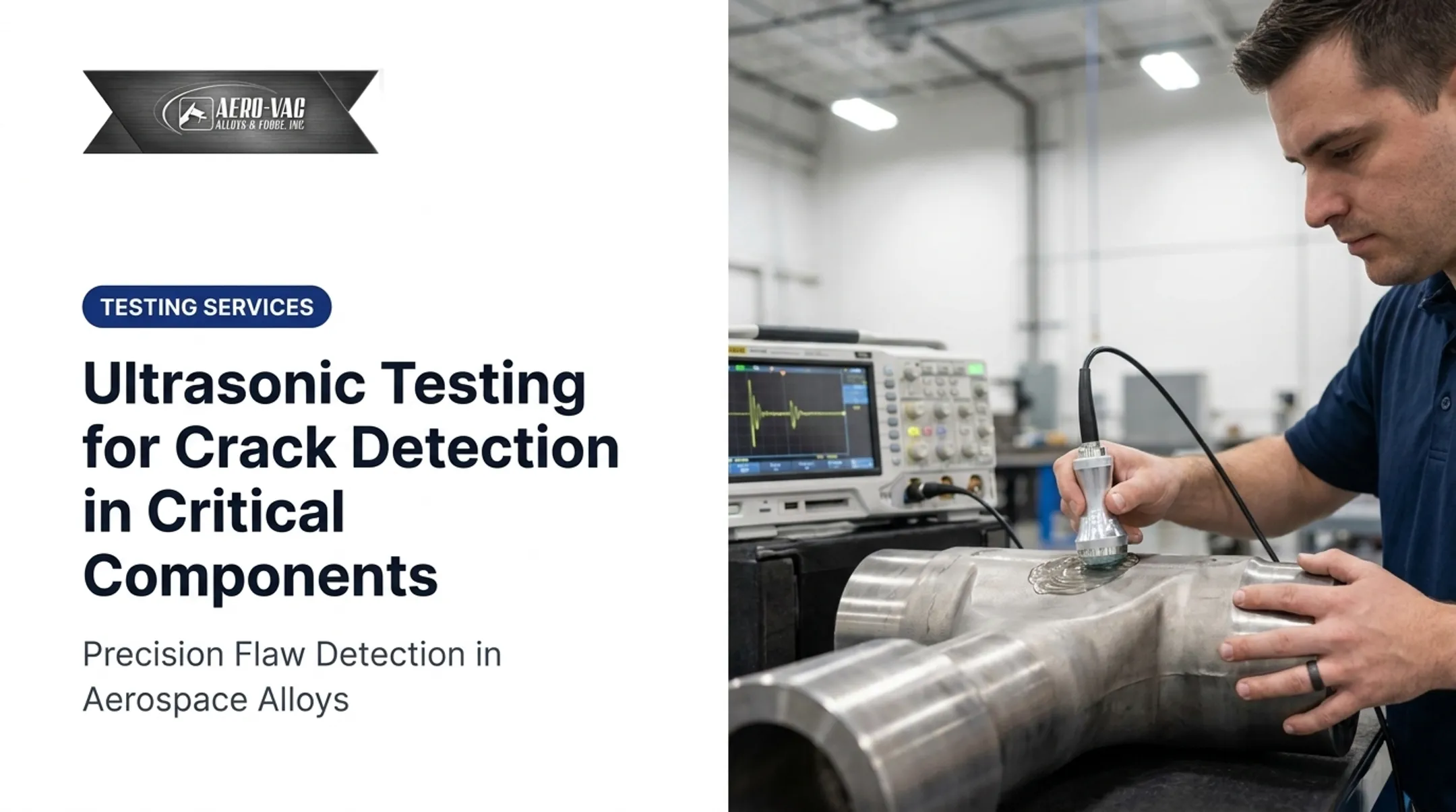 Ultrasonic Testing for Crack Detection