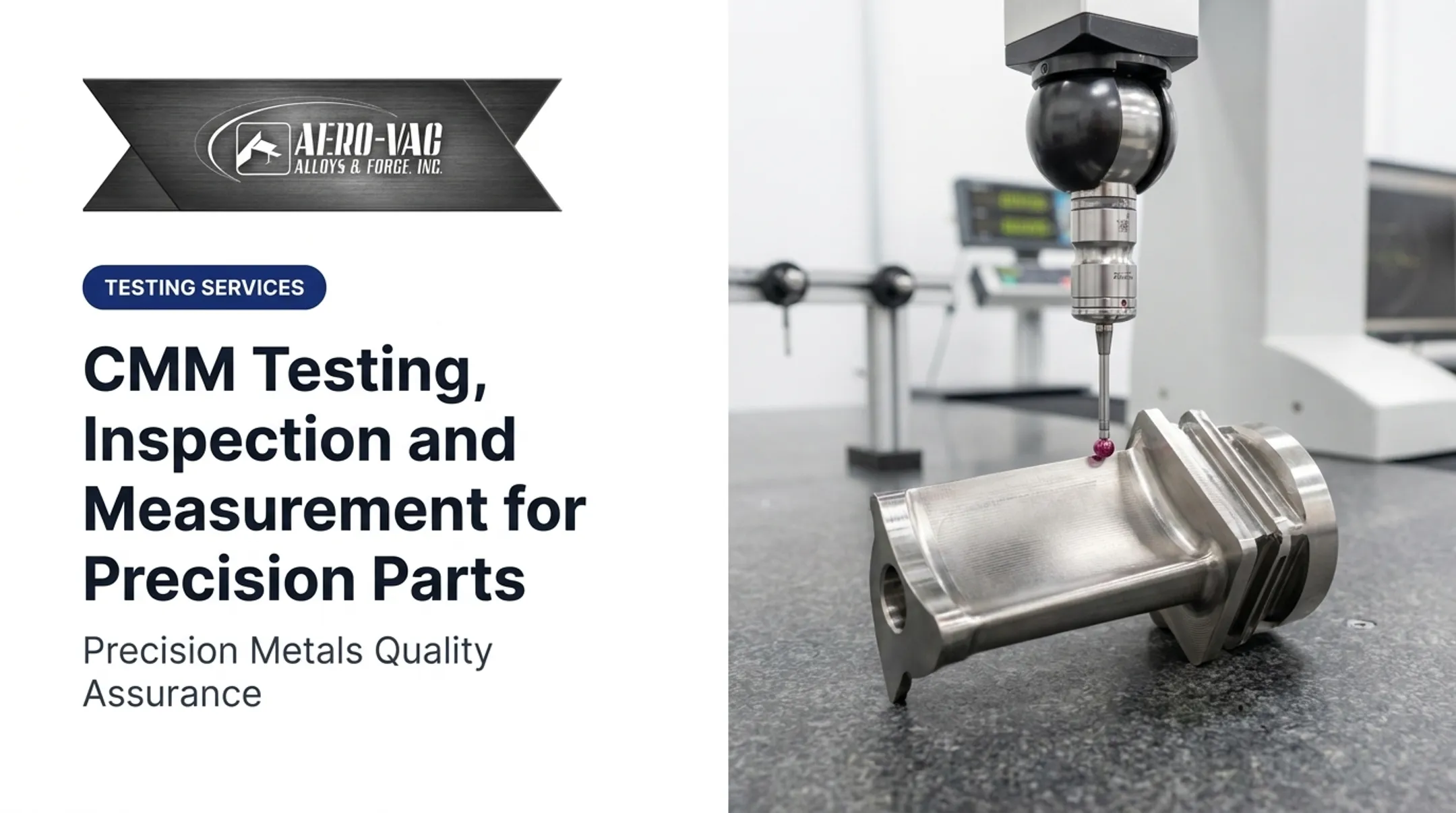 CMM Testing, Inspection and Measurement
