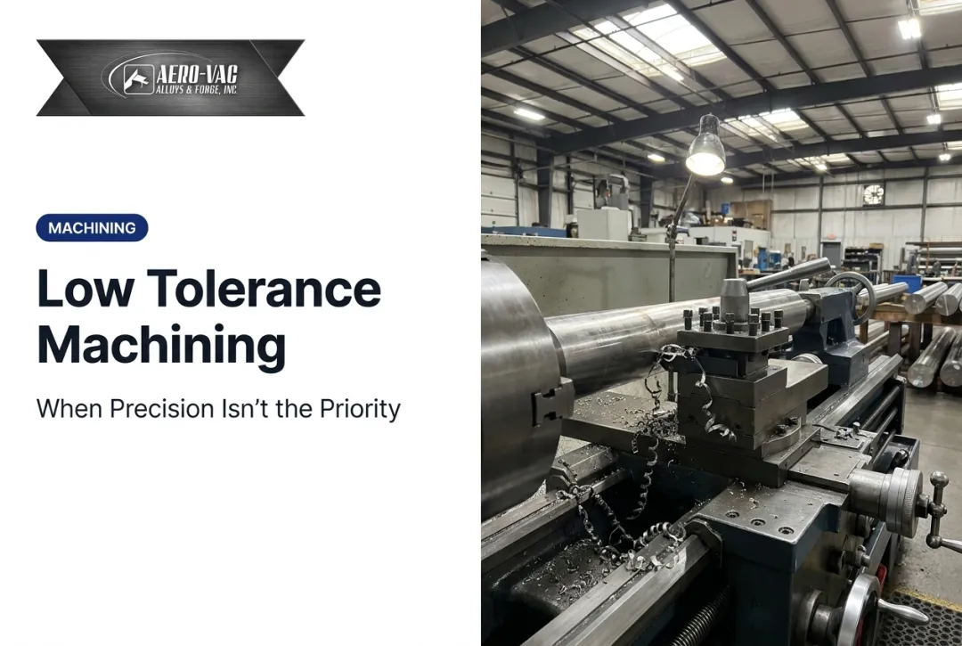 Low Tolerance Machining: When Precision Isn't the Priority