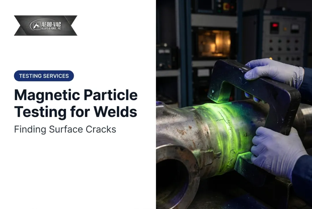 Magnetic Particle Testing for Welds: Finding Surface Cracks