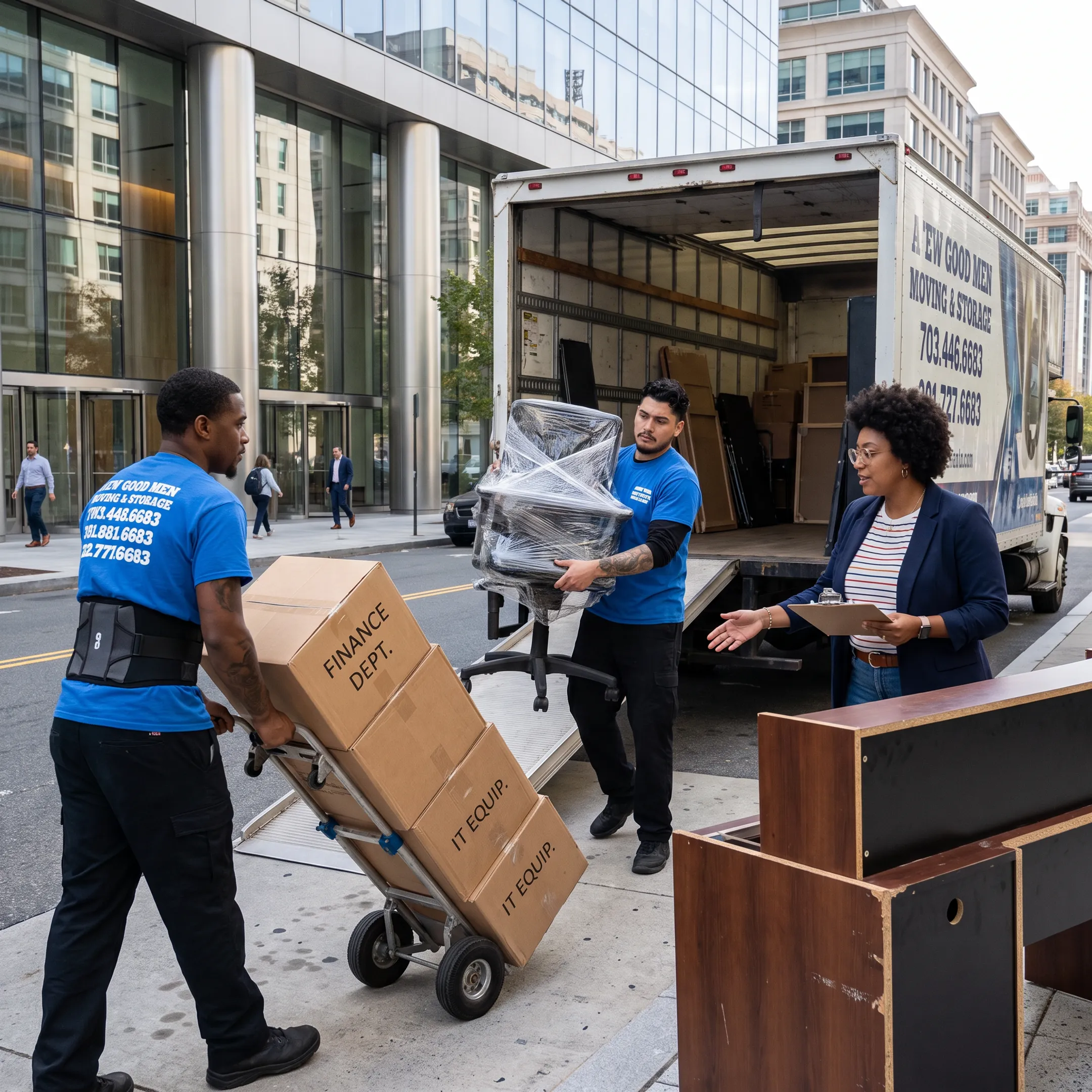 Office Movers in Washington DC, MD & VA