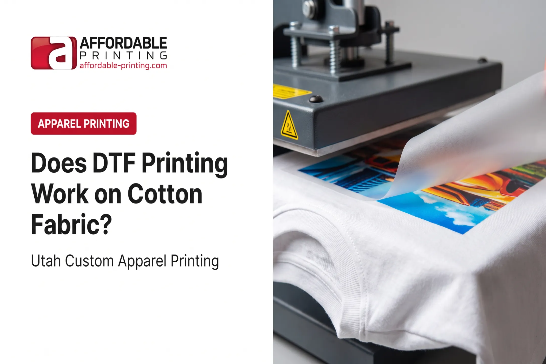 Does DTF Printing Work on Cotton Fabric?
