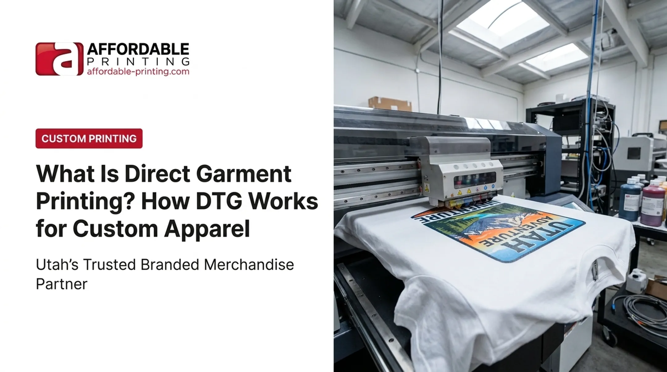 What Is Direct Garment Printing? How DTG Works for Custom Apparel