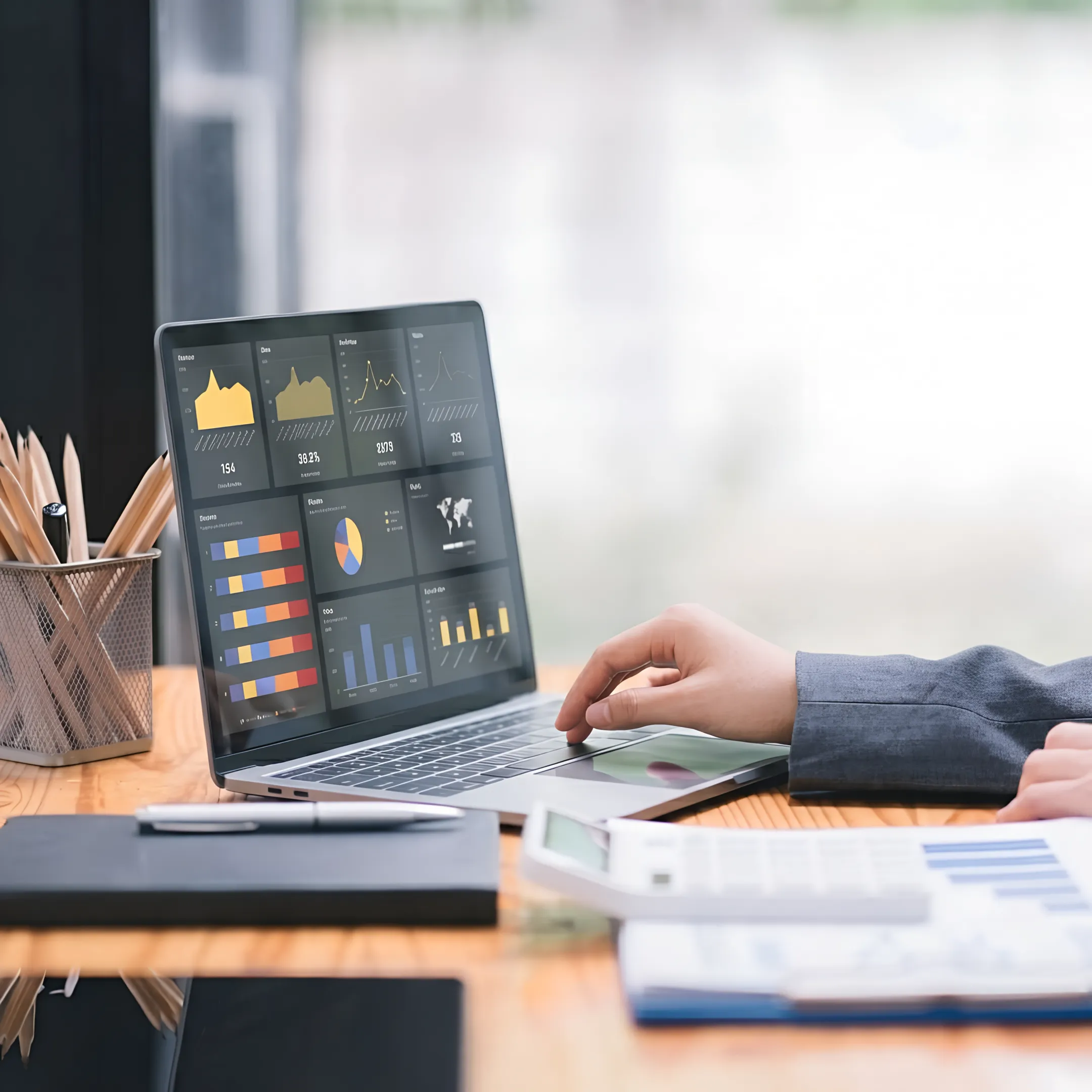 Secure private AI system in an enterprise office