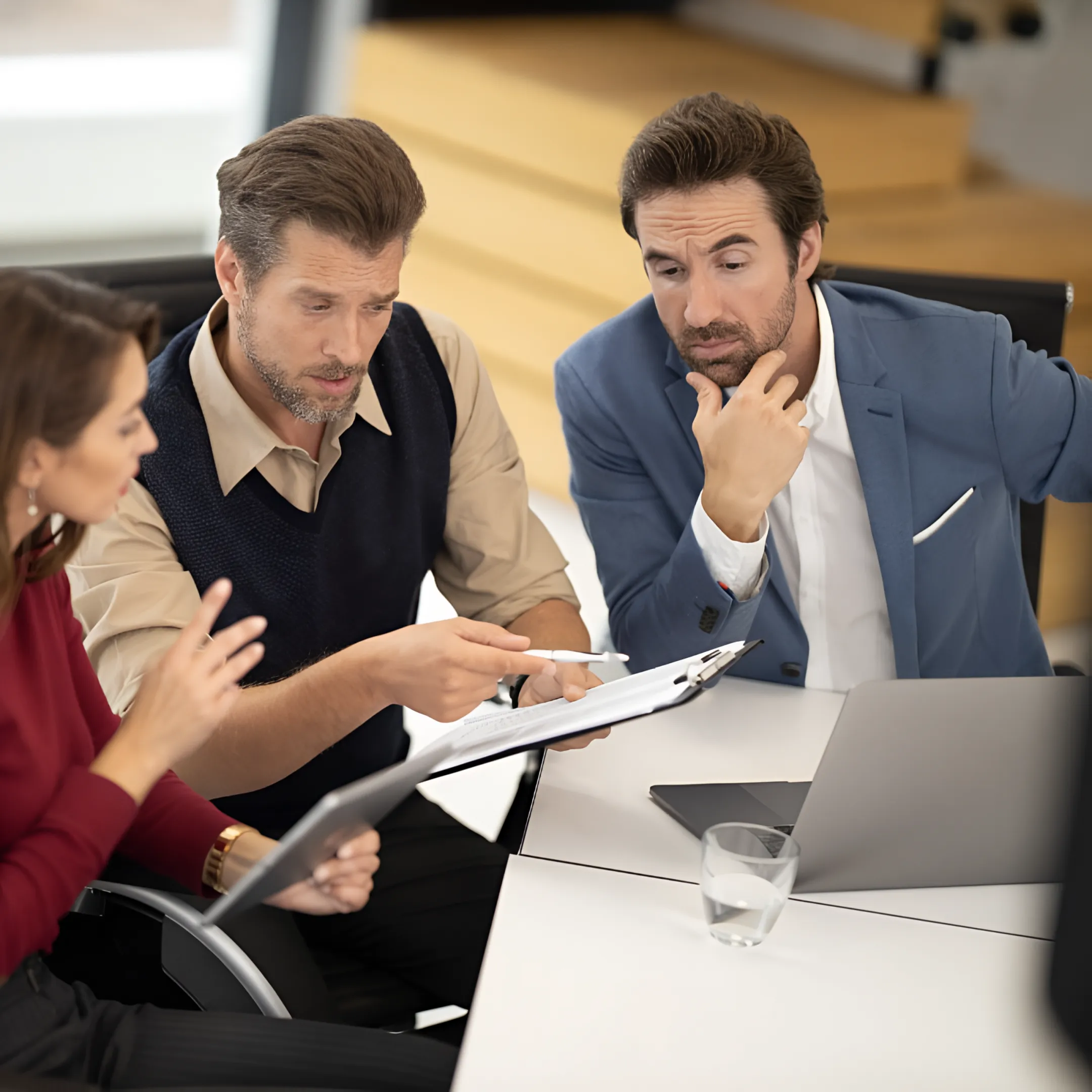 Enterprise team using a private generative AI knowledge assistant