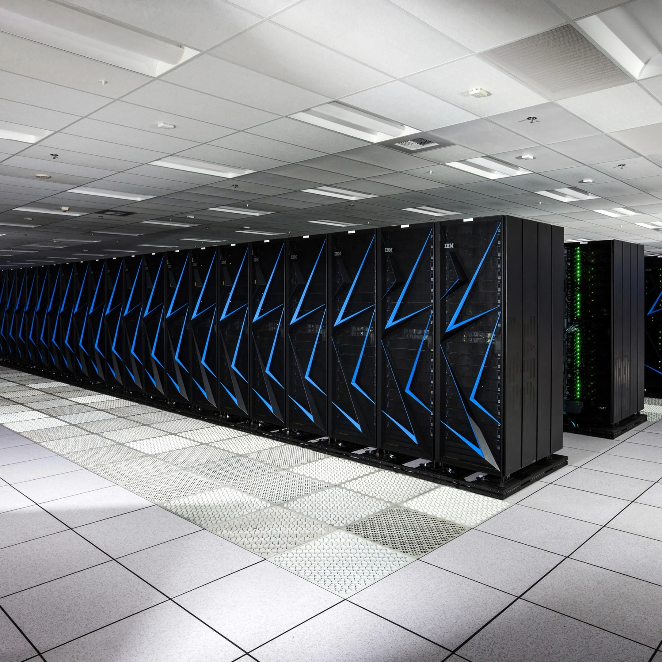 AI model running on a private business server