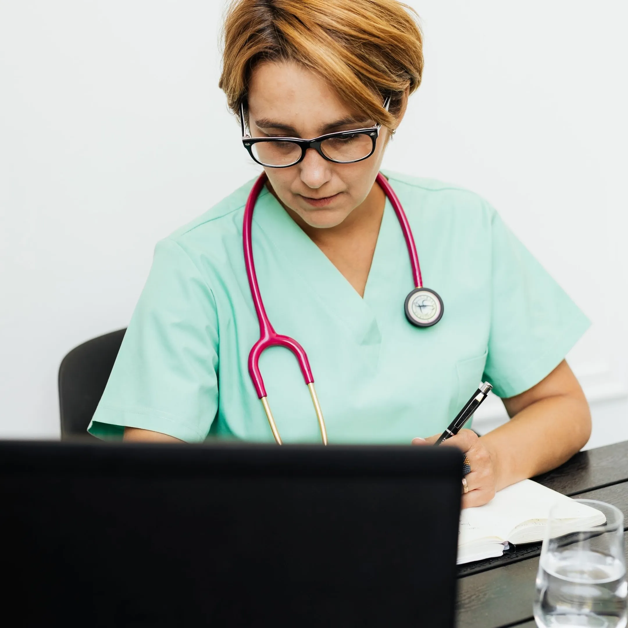 Secure private AI dashboard for healthcare operations