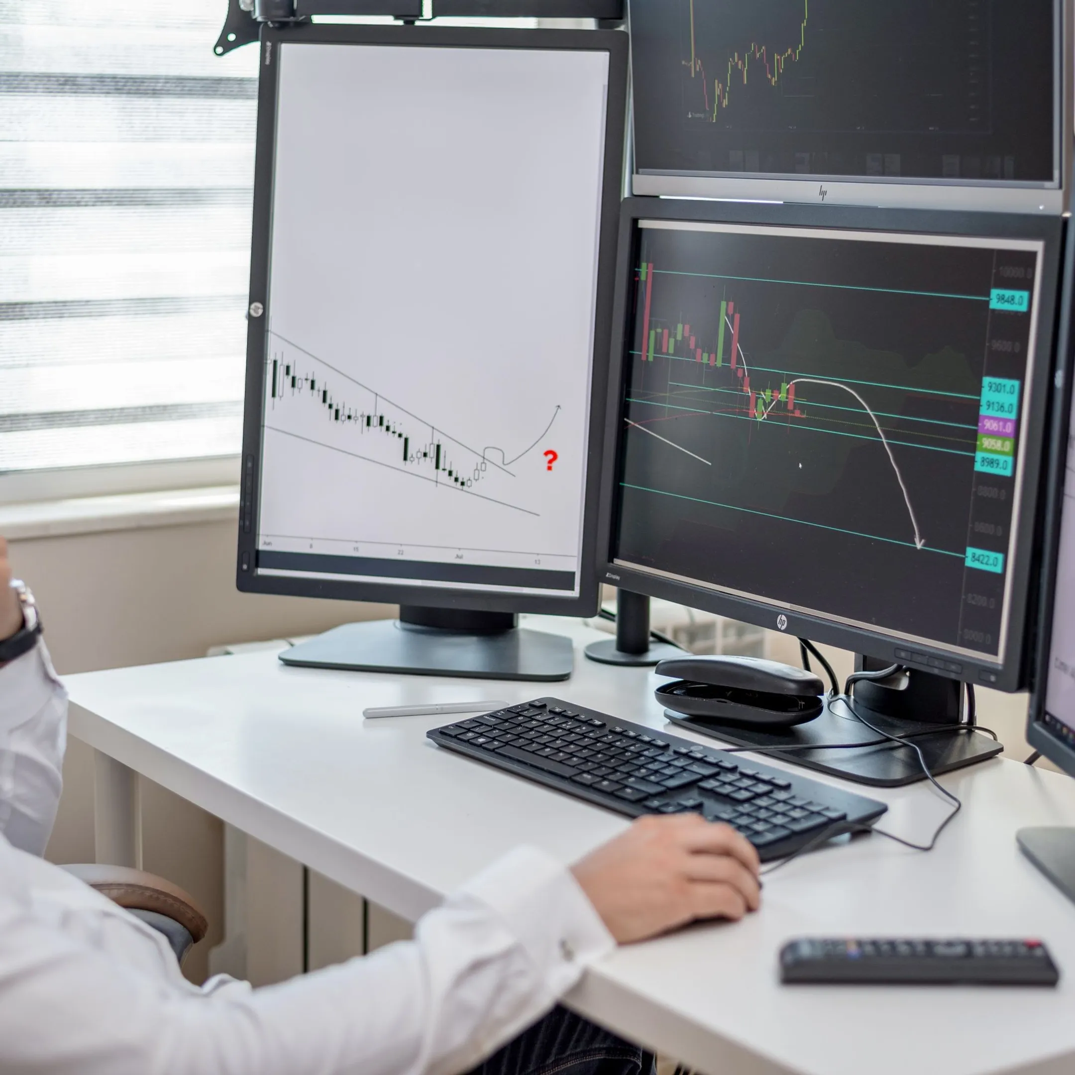 Business team reviewing secure database insights on an internal AI dashboard