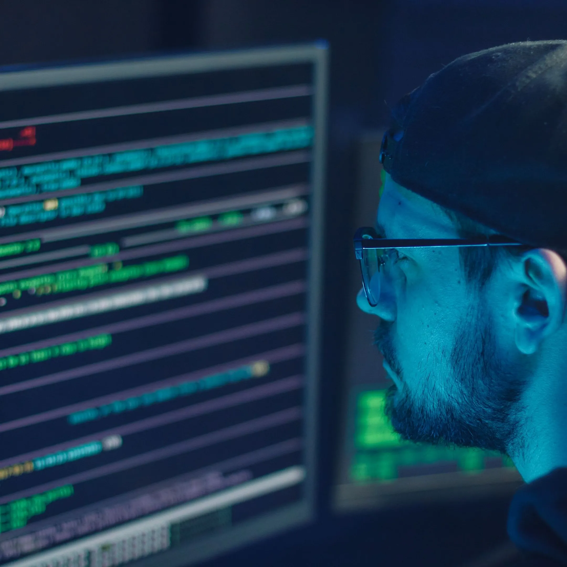 Private AI governance dashboard on a secure business network