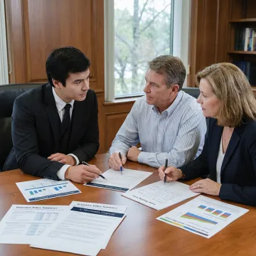 Collaborative financial planning meeting