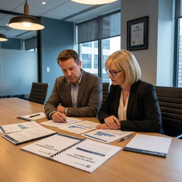 Business valuation advisory meeting