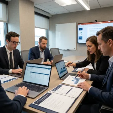 Financial advisor development planning session
