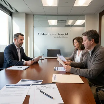 Advisor reviewing legacy giving plan with family