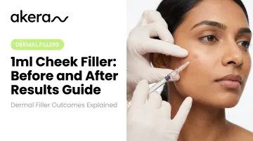 1ml Cheek Filler: Before and After Results Guide