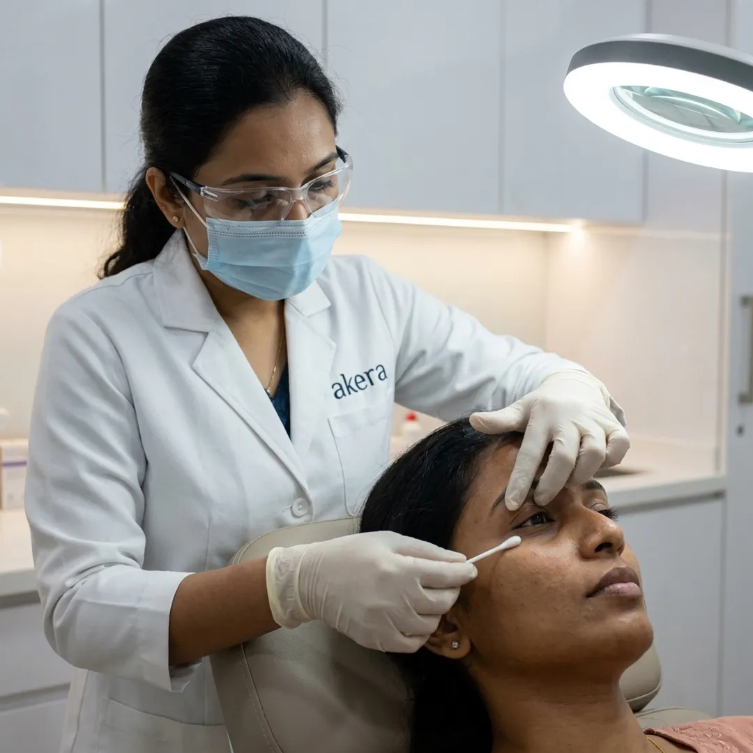 Under Eye Peel Treatment — Professional Services