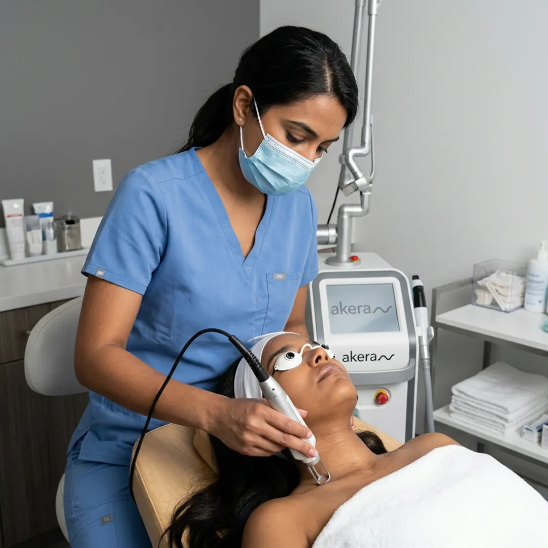 Laser Treatment for Neck & Chest Wrinkles — Near HSR Layout