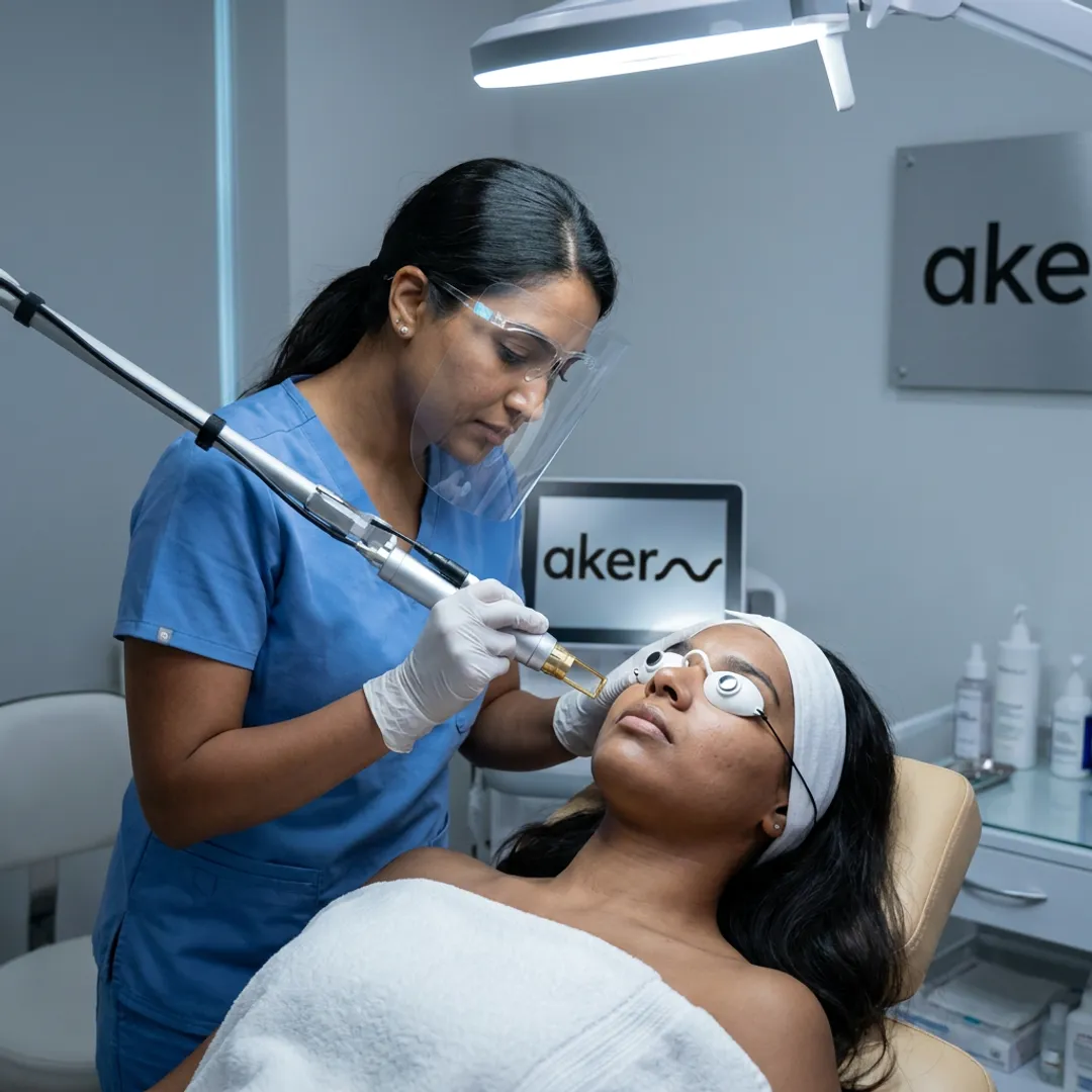 Laser Light Therapy for Face — Professional Treatment