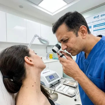 Skin Tag Removal with Safe Electrocautery