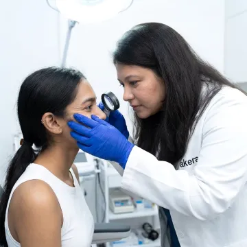 Botox consultation for crow’s feet