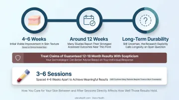 PRP treatment results timeline from four weeks to twelve weeks and beyond