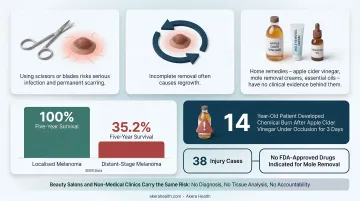 Melanoma survival rate comparison localised versus distant stage five-year outcomes