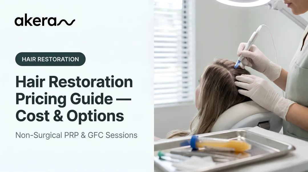 Hair Restoration Pricing Guide — Cost & Options