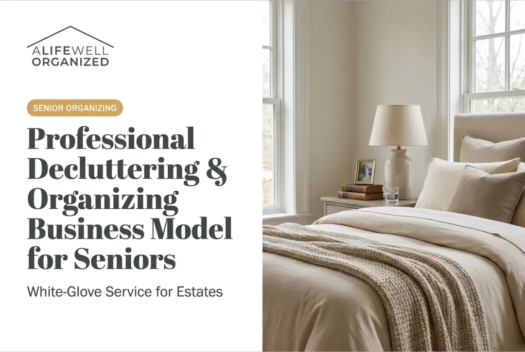 Professional Decluttering & Organizing Business Model for Seniors