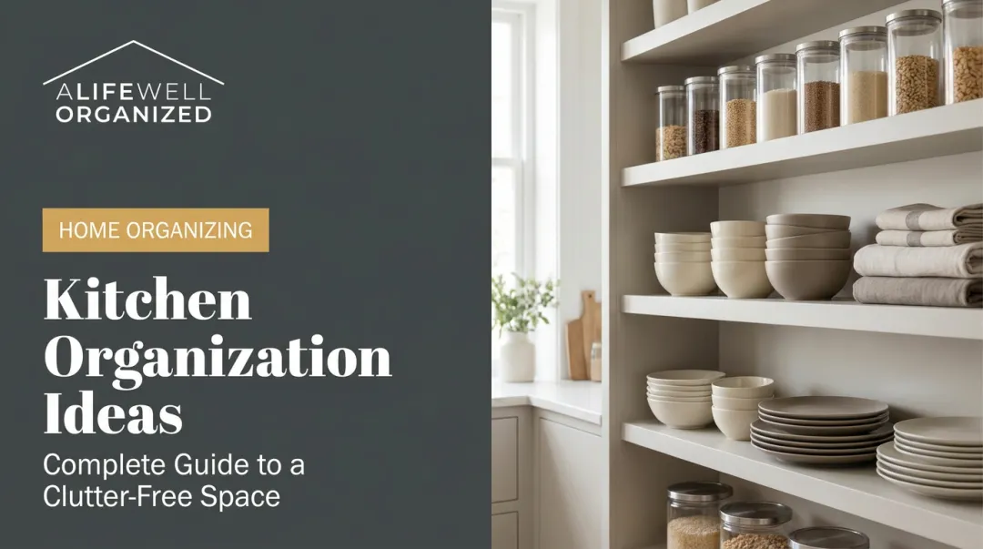 Kitchen Organization Ideas: Complete Guide to a Clutter-Free Space