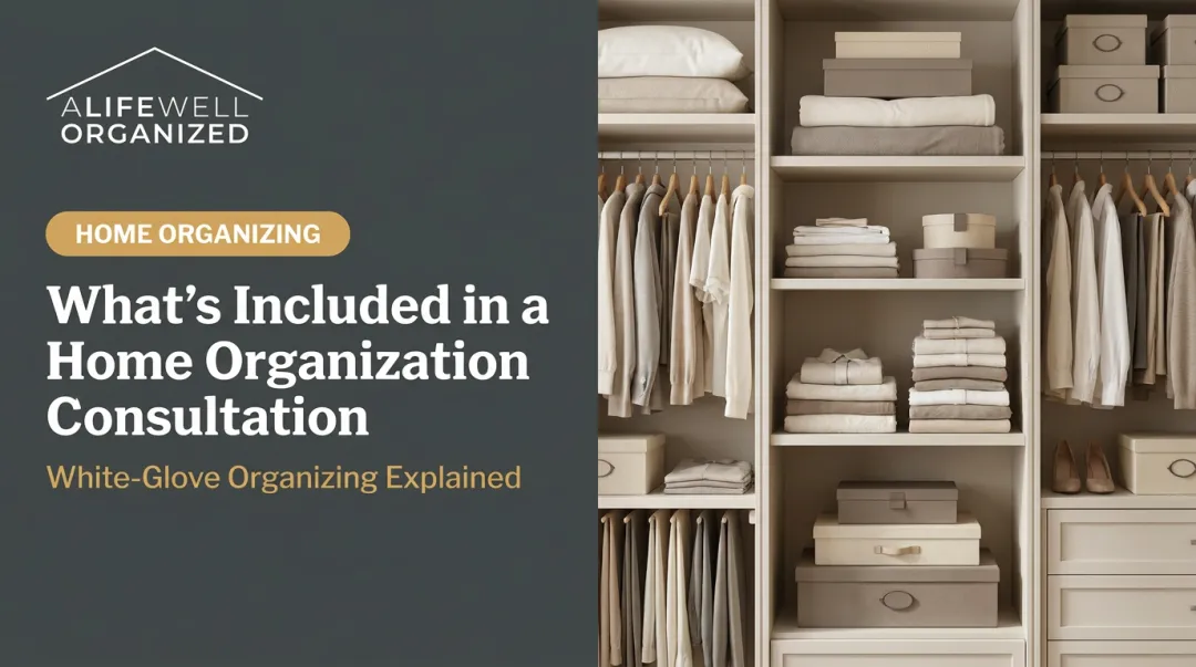 What's Included in a Home Organization Consultation