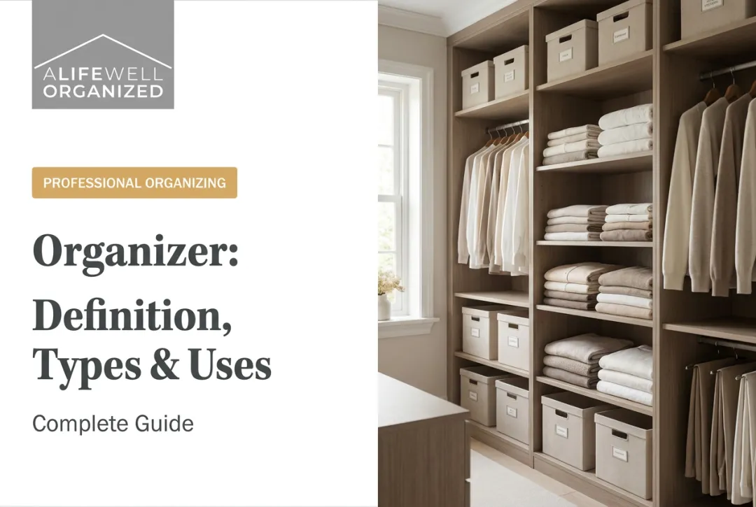 Organizer: Definition, Types & Uses — Complete Guide