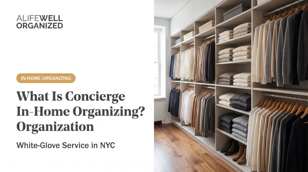 What Is Concierge In-Home Organizing?