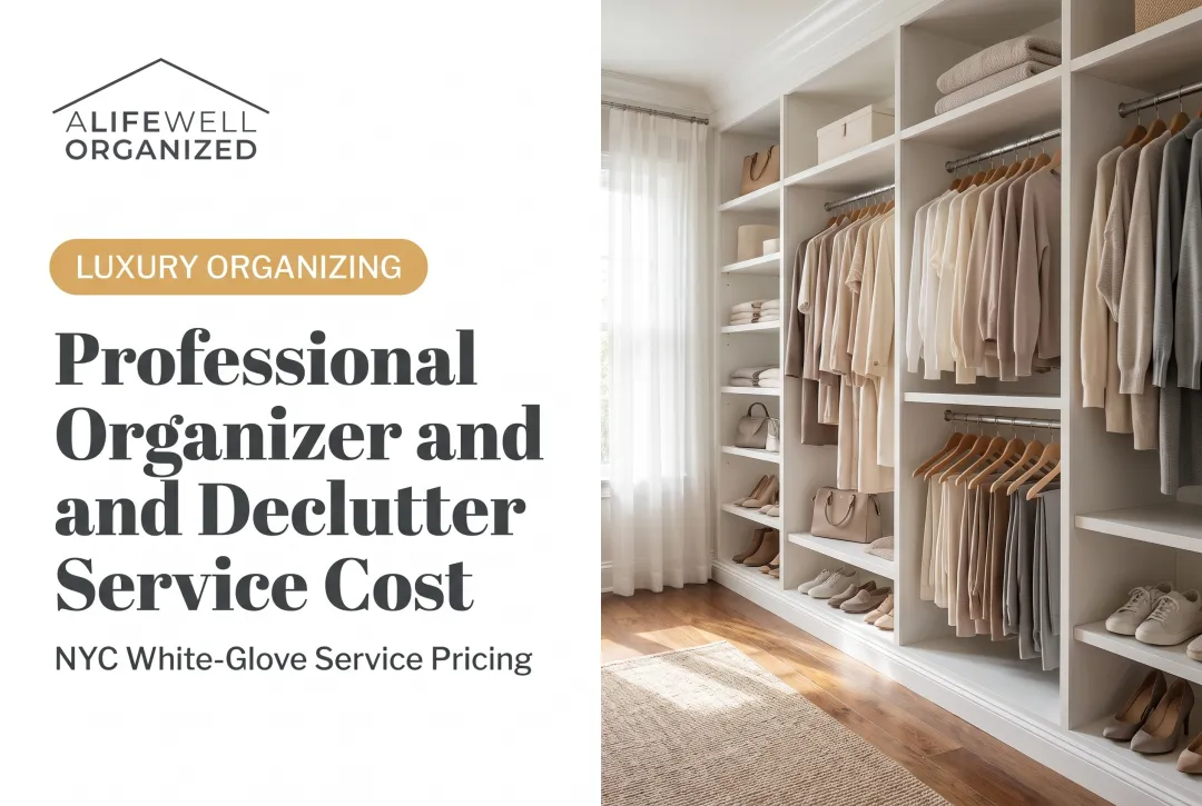 Professional Organizer and Declutter Service Cost