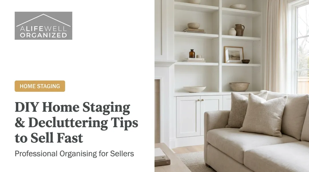 DIY Home Staging & Decluttering Tips to Sell Fast