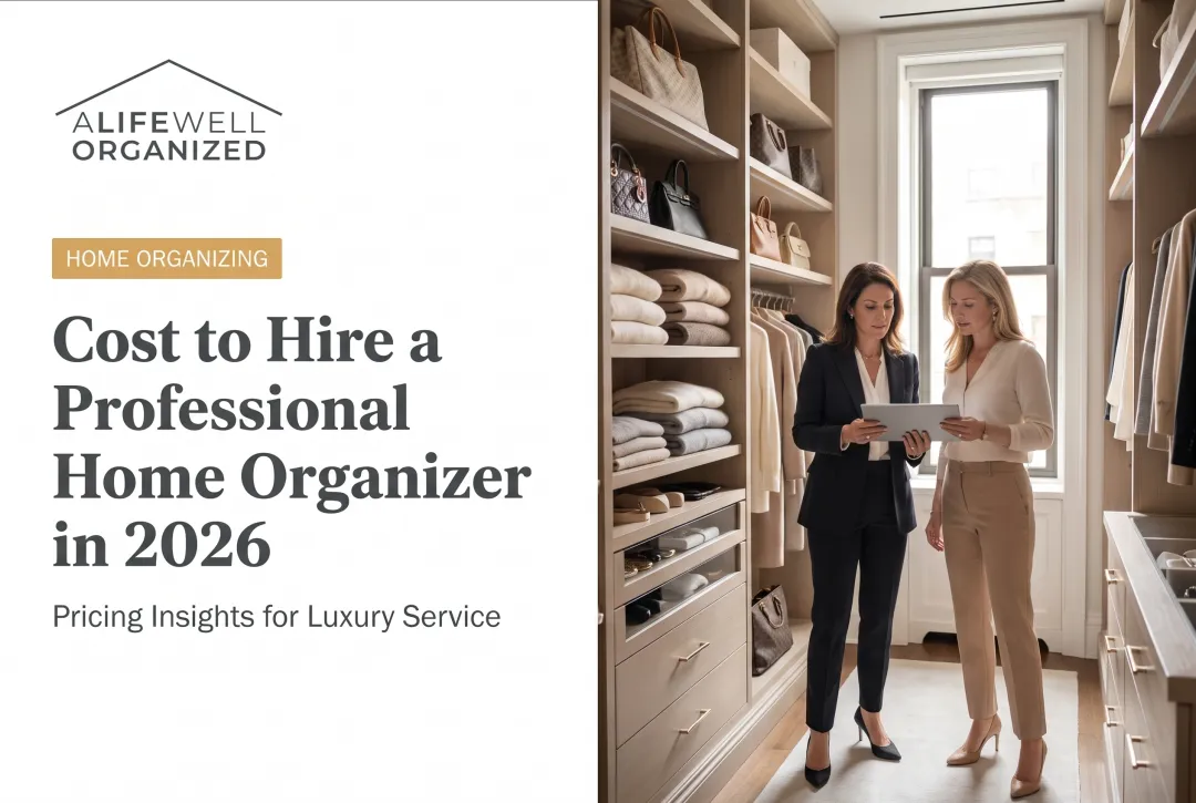 Cost to Hire a Professional Home Organizer in 2026
