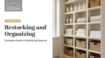 Restocking and Organizing: Complete Guide to Satisfying Systems