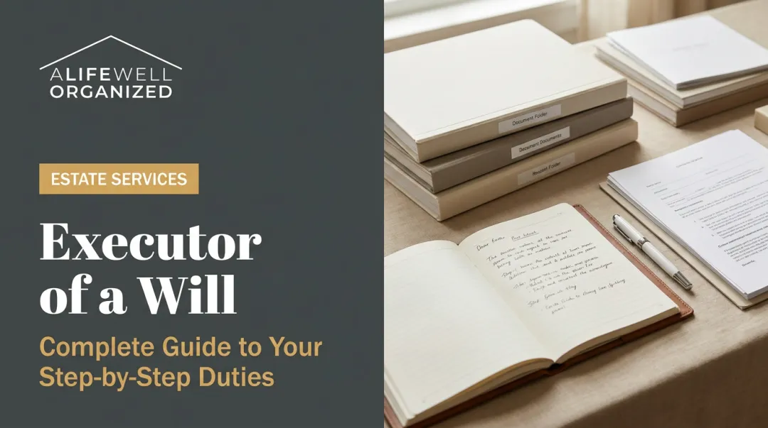 Executor of a Will: Complete Guide to Your Step-by-Step Duties
