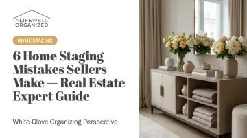6 Home Staging Mistakes Sellers Make — Real Estate Expert Guide