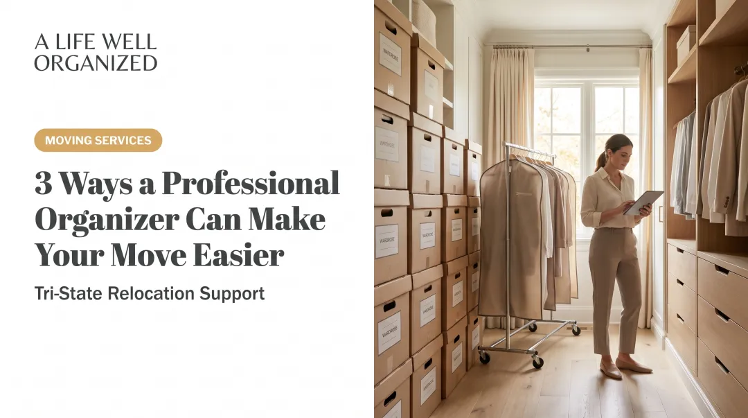 3 Ways a Professional Organizer Can Make Your Move Easier