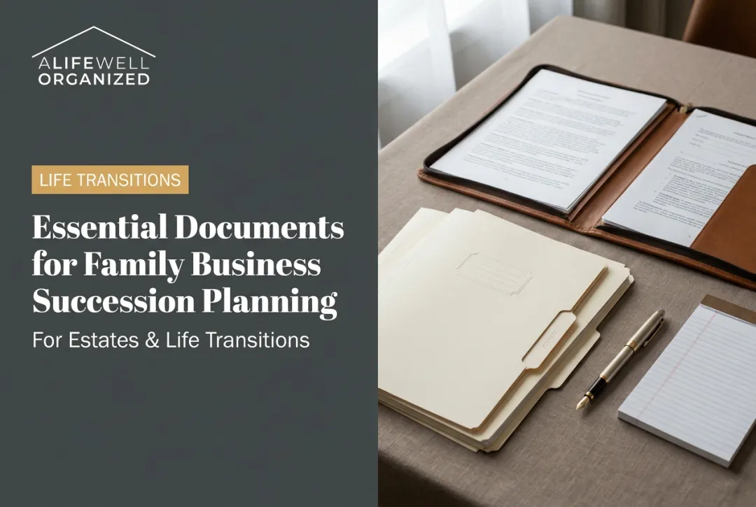 Essential Documents for Family Business Succession Planning
